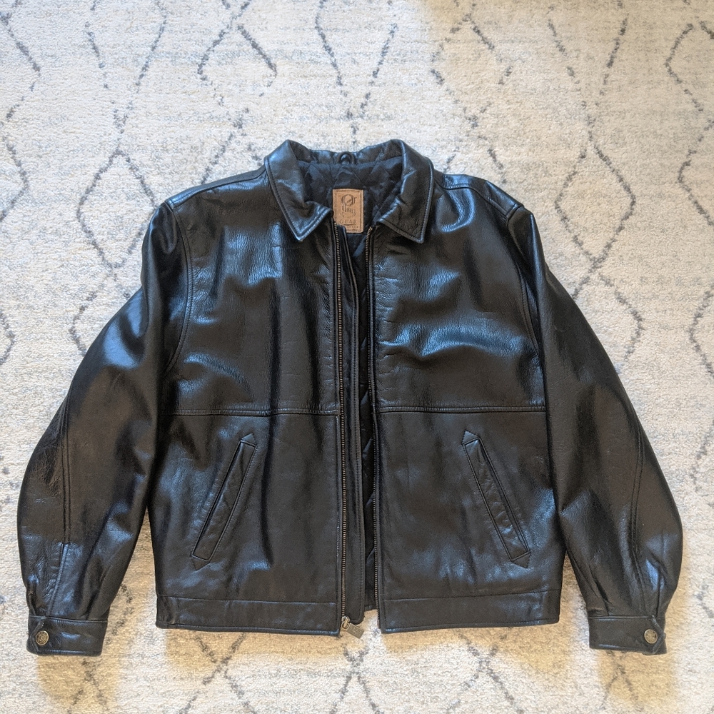 Vintage leather jacket